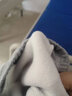 G.DUCKKIDS女童加絨加厚套裝秋冬衛(wèi)衣運(yùn)動童裝兒童冬裝女大童冬季女孩兩件套 連帽：精靈粉衣+精靈灰褲 130cm適合身高120-130cm年齡7-8歲 曬單實(shí)拍圖