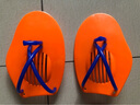 英發(fā)（YINGFA）劃手掌男女兒童游泳手套蛙泳手蹼游泳訓練自由泳01劃水掌成人專(zhuān)業(yè)游泳裝備青少年 橙色 曬單實(shí)拍圖