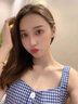 紀(jì)梵哲彩金莫桑鉆石項鏈女18K玫瑰金飾品珠寶首飾生日禮物送女友老婆 K彩金+白莫桑鉆項鏈 曬單實拍圖