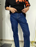 羅蒙（ROMON）牛仔褲男士2025年春季新款高腰直筒商務(wù)休閑褲子百搭高品質(zhì)高彈力 F3710 黑灰 33 曬單實(shí)拍圖