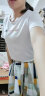 艾珠儿（Aizhuer）连衣裙夏季2024年新款韩版短袖显瘦中长款雪纺两件装夏天裙子女 图片色 S 实拍图