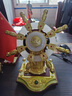 MOREISAN開(kāi)業(yè)禮品擺件領(lǐng)航船舵實(shí)木老板辦公室裝飾品送朋友公司開(kāi)業(yè)禮品 大號領(lǐng)航船舵金色26*16*32cm 曬單實(shí)拍圖