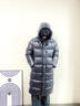 佰達(dá)飛東北500克加厚黑金鵝絨羽絨服女長(zhǎng)款哈爾濱超厚極寒-40度外套男冬 黑色 男女同款 L 90白鵝絨526g（115-135斤） 曬單實(shí)拍圖
