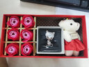 海雯妮飾品 可愛(ài)貓咪精靈胸花 人造貓眼石 毛衣別針 女男士西服胸針 金彩色+小熊玫瑰禮盒+拎袋 曬單實(shí)拍圖