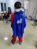 ULTRAMAN衣服男童正版賽羅超人春秋套裝新款女童秋季運動(dòng)兒童蜘蛛俠兩件套 【賽羅】經(jīng)典款護鏡套裝+披風(fēng) 120 cm【建議身高105-115cm】 曬單實(shí)拍圖
