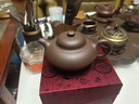 一茗金砂 宜興紫砂壺茶壺茶具原礦黑墩頭老紫泥好吳海良手工壺240CC合歡壺 曬單實(shí)拍圖