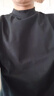 羅蒙（ROMON）半高領(lǐng)打底衫男士長(cháng)袖t恤純色中領(lǐng)春秋男裝內衣體恤外穿秋衣 G-YPT192黑色 2XL建議145-160 曬單實(shí)拍圖