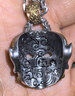 琢匠瑞獅點(diǎn)睛吊墜醒獅國(guó)風(fēng)小眾時(shí)尚飾品本命年禮物 龍紋銅環(huán)+手工編織繩 曬單實(shí)拍圖