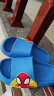 迪士尼（Disney）儿童拖鞋男孩蜘蛛侠软底凉拖居家室内防滑EVA洗澡拖鞋蓝200 实拍图