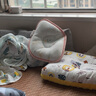 蒂樂寶寶定型枕糾正頭型新生兒初生嬰兒枕頭透氣枕寶寶枕頭 0-1-2-3歲 錦繡樂園 （約0高度） 曬單實拍圖