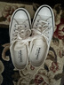 匡威（Converse）官方 Chuck 70 Mule一腳蹬透氣帆布半拖鞋172592C 米黃色/172592C 37 曬單實(shí)拍圖