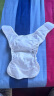 安可新 婴儿尿布兜可洗 新生儿隔尿裤纯棉透气防水防侧漏 3件装 M码 实拍图