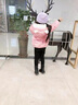 G.DUCKKIDS小黃鴨童裝女童羽絨服新款兒童羽絨輕薄服女孩保暖衣服白鴨絨外套 粉色 110 尺碼4~5歲【100-110cm】cm 曬單實(shí)拍圖