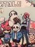 傳說(shuō)之下石板畫(huà) sans undertale 生日禮物 二次元?jiǎng)勇苓吺娈?huà) 傳說(shuō)之下款1 大號(hào)(約20*30厘米) 曬單實(shí)拍圖