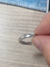中國黃金（CHINA GOLD）【初見與邂逅】銀情侶對戒時(shí)尚表白紀(jì)七夕情人節(jié)禮物送女朋友老婆 925銀初見與邂逅對戒【一對】 曬單實(shí)拍圖