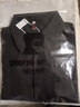 皮爾卡丹（pierre cardin）春夏男士襯衫長袖韓版商務暗扣襯衣潮高端修身高級正裝免燙中青年 黑色 L 曬單實拍圖