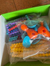 光華玩具（POPULAR PLAYTHINGS）竹節(jié)棍積木玩具男孩3-6歲幼兒園兒童早教汽車建筑立體拼插模型 90003柔性竹節(jié)棍68片 曬單實(shí)拍圖