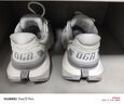 OGR穿山甲系列機甲鞋男網(wǎng)面透氣厚底增高女運動(dòng)休閑老爹鞋子 白色 39 曬單實(shí)拍圖