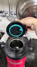 膳魔師（THERMOS）新款大容量不銹鋼手提便攜運動戶外車載旅行保溫保冷水壺FFV 新款FJQ  紅色 3L 曬單實拍圖