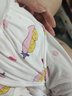 承承鹿嬰幼兒寶寶薄款套裝兩件套新生兒分體透氣偏襟空調(diào)服開(kāi)襠褲衣服 豌豆白 80碼(建議18-22斤寶寶穿) 曬單實(shí)拍圖