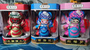 赟婭川劇變臉娃娃熊貓玩偶京劇臉譜四大名著8張臉創(chuàng)意玩具特色紀念品 尊享六變臉【紅樓粉】實心 曬單實拍圖