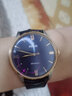 依波（EBOHR）【商場(chǎng)同款】情侶手表超薄自動(dòng)機械表男防水皮帶款新年生日禮物 靜謐藍男【禮盒裝】20202338 曬單實(shí)拍圖