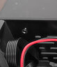 SKTC A01臥式ITX迷你工控HTPC小機箱55mm散熱鋁殼底部后板鐵架構臺式電腦外置電源 A01黑色鋁上蓋 曬單實拍圖