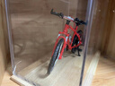 minispace自行車(chē)模型合金二八大杠老式鳳凰牌復古男孩自行車(chē)仿真擺件單車(chē) 公路自行車(chē)-黑+田園展示盒 曬單實(shí)拍圖