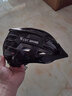 西騎者（WestBiking）騎行頭盔男女山地車頭盔帶帽檐可調(diào)節(jié)騎行帽公路車單車安全帽裝備 黑色帶防雨罩 M【頭圍54~58】 曬單實(shí)拍圖