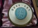 乾唐軒【官方授權(quán)】正品活瓷杯小富貴隨身杯單層陶瓷水杯子送人禮品杯 薄荷綠（禮盒包裝帶杯刷杯套） 曬單實(shí)拍圖