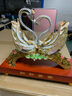 聚善緣天鵝擺件一對(duì)創(chuàng)意客廳新房裝飾品高檔結(jié)婚新婚禮物送新人實(shí)用 【順豐速發(fā)】大號(hào)和和美美天鵝 28*10*23cm 曬單實(shí)拍圖