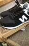 中新百倫伍茲新百倫男鞋秋冬款新款國產(chǎn)574跑步鞋女鞋休閑情侶紐百倫運動(dòng)鞋 574-06黑白五環(huán) 41 曬單實(shí)拍圖