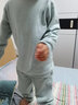 小狗比格兒童德絨內衣套裝男女寶寶保暖衣秋冬無(wú)痕嬰兒秋衣秋褲 8188湖藍 120cm建議4-5歲【不可開(kāi)襠】 曬單實(shí)拍圖