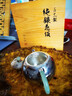 龍善堂日本細(xì)工坊銀壺足銀9999泡茶壺純手工一張打功夫茶具家用小茶壺 曬單實(shí)拍圖