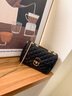 妙麗包包女包時(shí)尚百搭斜挎包洋氣高顏值鏈條單肩包生日禮物送老婆女友 【黑色】實(shí)用走心女生 品牌洋氣百搭高級感時(shí)尚小包 曬單實(shí)拍圖