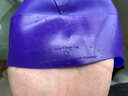 速比濤（Speedo）硅膠防水冠軍同款泳帽護發(fā)抗氯不勒頭耐用加厚專(zhuān)業(yè)比賽競速游泳帽 紫色（菲爾普斯奪金用） 曬單實(shí)拍圖