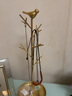 佐普森歐式輕奢風(fēng)耳環(huán)首飾架項鏈手鏈戒指展示架鐵藝桌面飾品收納架 小鳥(niǎo)-金色 曬單實(shí)拍圖