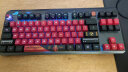 ROG龙骑士2代 光轴蓝轴机械键盘 游戏键盘 有线无线双模键盘 可分离式 TKL87键盘104键 RGB背光RX光轴 实拍图