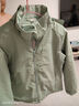 西域駱駝（VANCAMEL）短外套女男2025新爆款加絨風(fēng)衣小個(gè)子防風(fēng)加厚工裝夾克單層沖鋒衣 9930S抹茶綠-女【純色】 M 曬單實(shí)拍圖