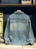 謙集（QIANJI）2024秋季復(fù)古牛仔外套男寬松潮牌帥氣工裝夾克春秋款男士牛仔衣 藍(lán)色 L(適合125-140斤) 曬單實(shí)拍圖