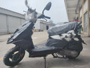 杰帆（JF）鬼火一代踏板車(chē)125cc摩托車(chē)鬼火踏板摩托車(chē)燃油助力踏板街車(chē)跑車(chē) 黃色標(biāo)配套餐 曬單實(shí)拍圖