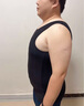 Mocseled藏肉神器三代男士收腹緊身背心無(wú)痕收肚子顯瘦身雌化胸束胸塑身衣 【2件加強優(yōu)惠裝】黑色+黑色 4XL （體重200-230斤） 曬單實(shí)拍圖