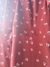 独束大码女装法式小翻领连衣裙女夏季新款遮肉显瘦雪纺裙子 红色 XXXL 实拍图