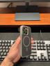 鹿途者 DEERWALK鈦金灰高清透明適用iPhone15手機殼蘋果14promax手機保護殼MagSafe磁吸超薄高級感獨立按鍵防摔殼 【鈦合金灰】高透-帶磁吸 iPhone 15 Pro 曬單實拍圖