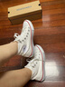 匡威（Converse）男女款休閑高幫 帆布鞋情侶板鞋Nexstar 110 HI  日本直郵 白色（32765013） 22 曬單實(shí)拍圖