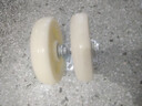冰禹 BY-180 工業(yè)腳輪 推車(chē)輪子 加厚白尼龍輪 8寸重型—萬(wàn)向 曬單實(shí)拍圖