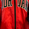 NIKE JORDAN 耐克AJ童裝男童梭織夾克春秋拼色時(shí)尚兒童上衣外套 杰斯特紅 120 /60 【建議身高110-116cm】 曬單實(shí)拍圖