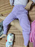 Classic Teddy兒童睡衣男女童秋衣秋褲中小童衣服寶寶內(nèi)衣套裝2件裝 紫色 130  曬單實拍圖