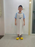 浪莎男童睡裙夏季薄款兒童割包皮術(shù)后專用衣服男孩長款睡袍莫代爾睡衣 淺藍 160 建議150-160cm，80-100斤 曬單實拍圖