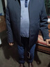 皮爾卡丹（pierre cardin）可拆卸白鵝絨內膽羽絨服男士冬季加厚商務(wù)休閑感羽絨外套男 藏青 170/M建議-120斤穿 曬單實(shí)拍圖